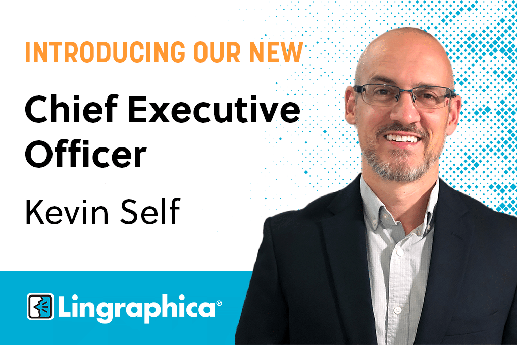 Introducing Lingraphica's new CEO, Kevin Self.