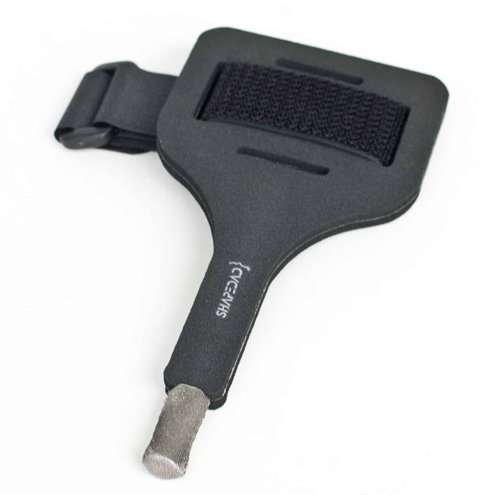 Image of a flexible stylus with strap designed for easy grip and control