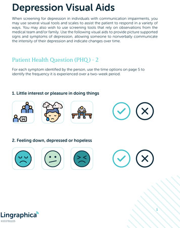 Depression visual aid